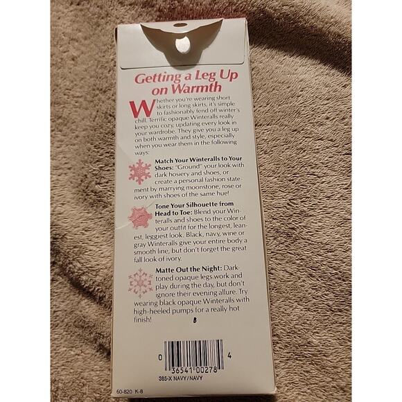 Winteralls Pantyhose & Control Top Panties‎ All In One Navy Size Queen - Picture 5 of 7